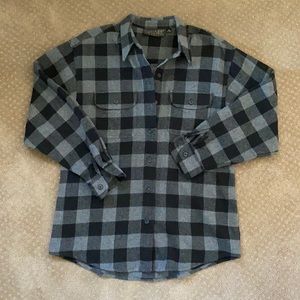 Women’s Karen Kane Button Down Gray and Black Check
